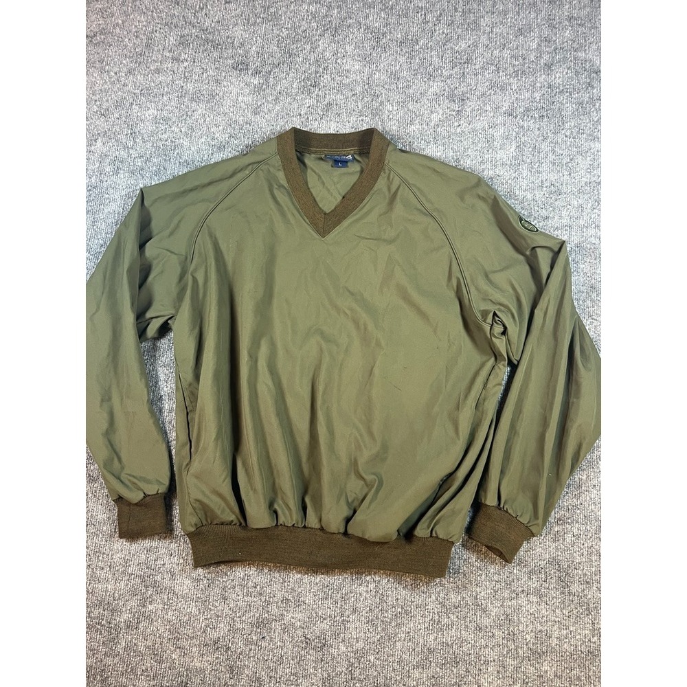 Sunderland of Scotland Men's Vintage Golf Pullover Windbreaker with V-neck Sz L